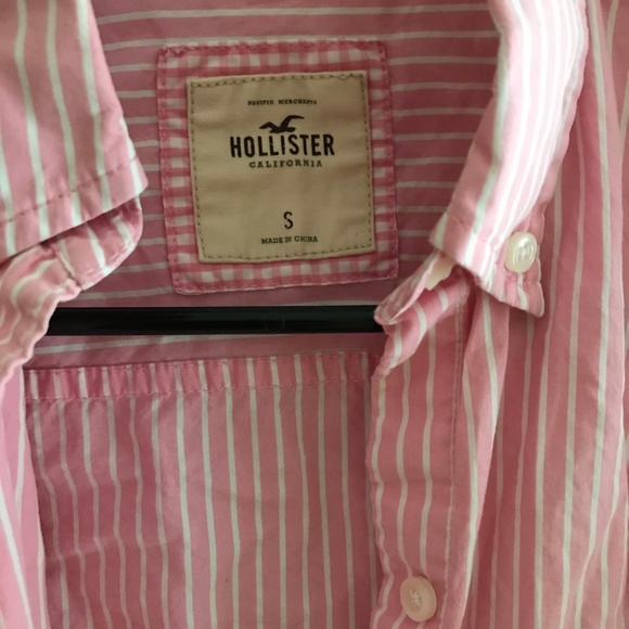 Hollister Long Sleeve Collar Shirt Button Down - Picture 3 of 3
